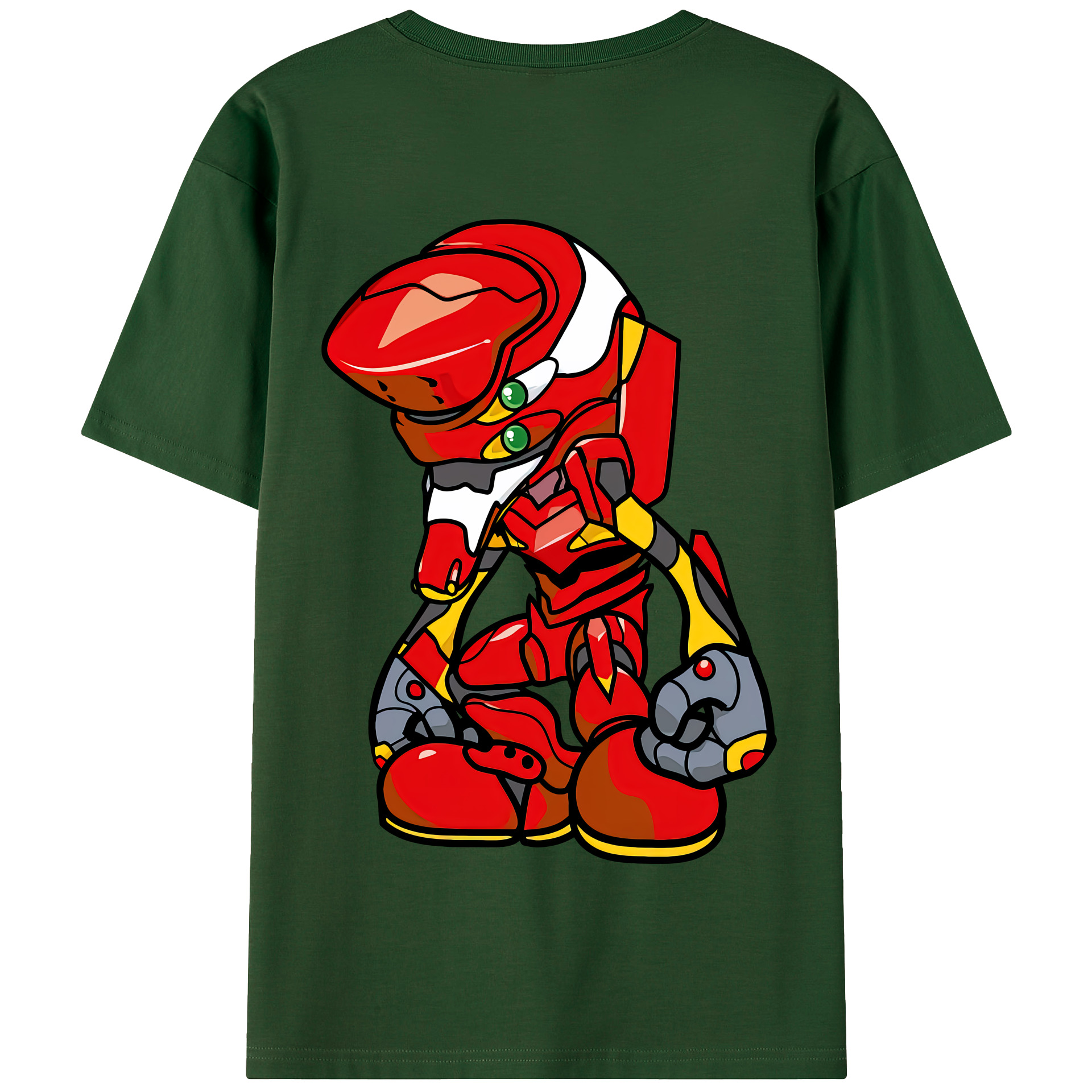 （画像用） EVA 新世紀エヴァンゲリオン 綿100％半袖Tシャツ（背面プリント）